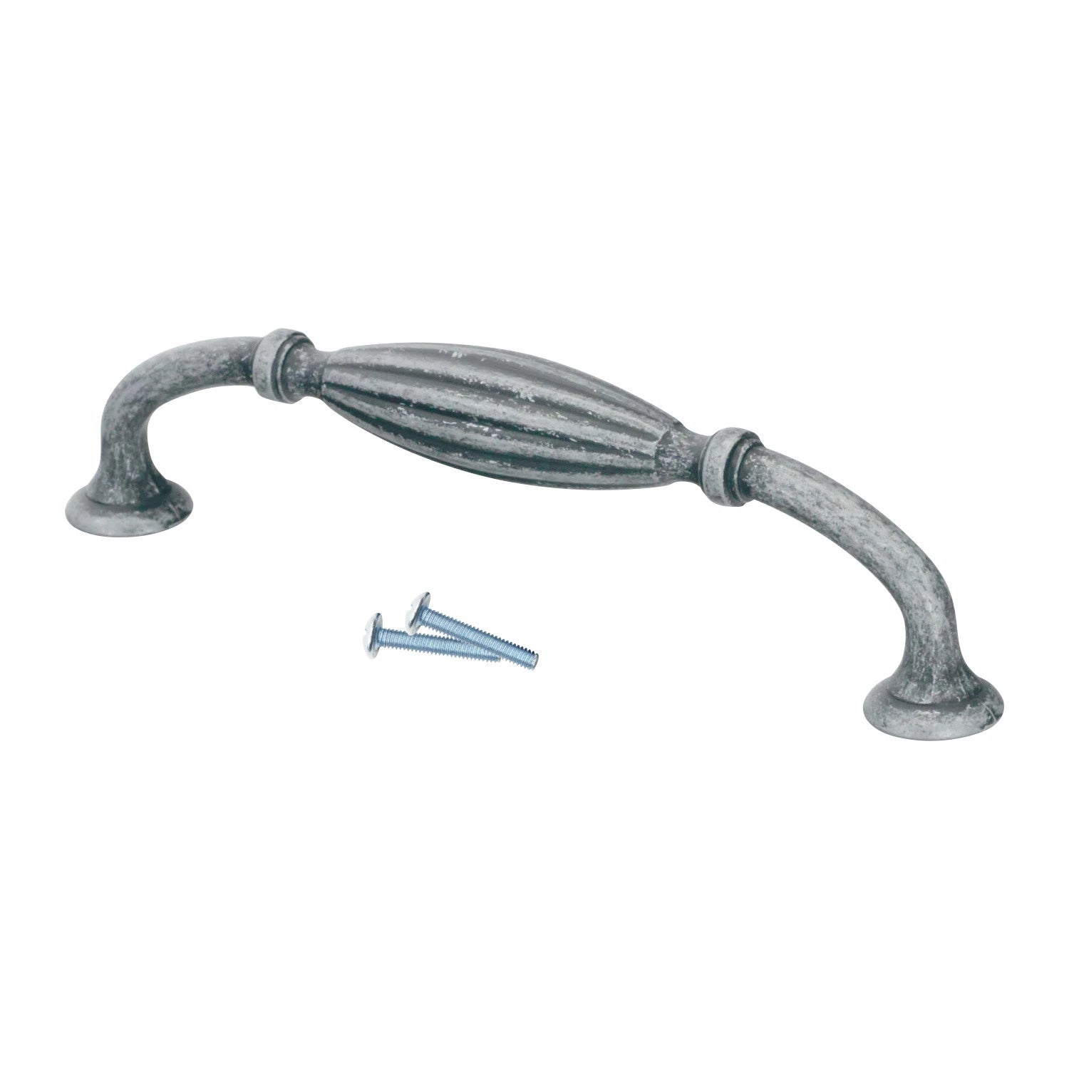 5-1/32" Center To Center, 5-23/32" Long Ash Gray Cabinet Hardware