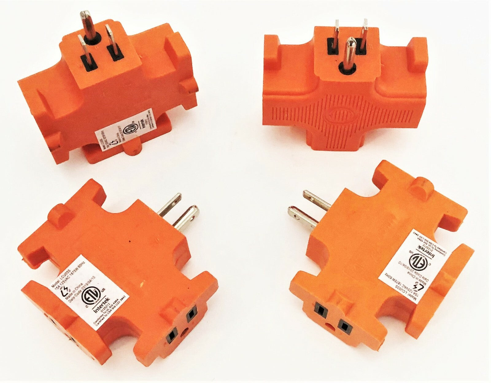 3-Way Triple Power Outlet Adapter