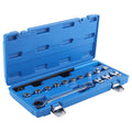 15 Pieces Ratcheting Serpentine Belt Wrench Tool Remove and Install