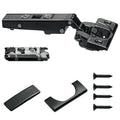 Blum Onyx Black Soft Close Hinge Overlay Clip Top +