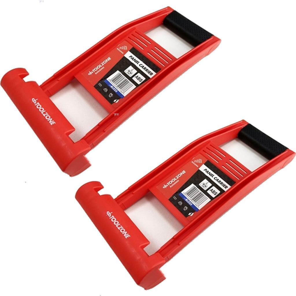 Toolzone 2pc Plasterboard Ply Board Carrier