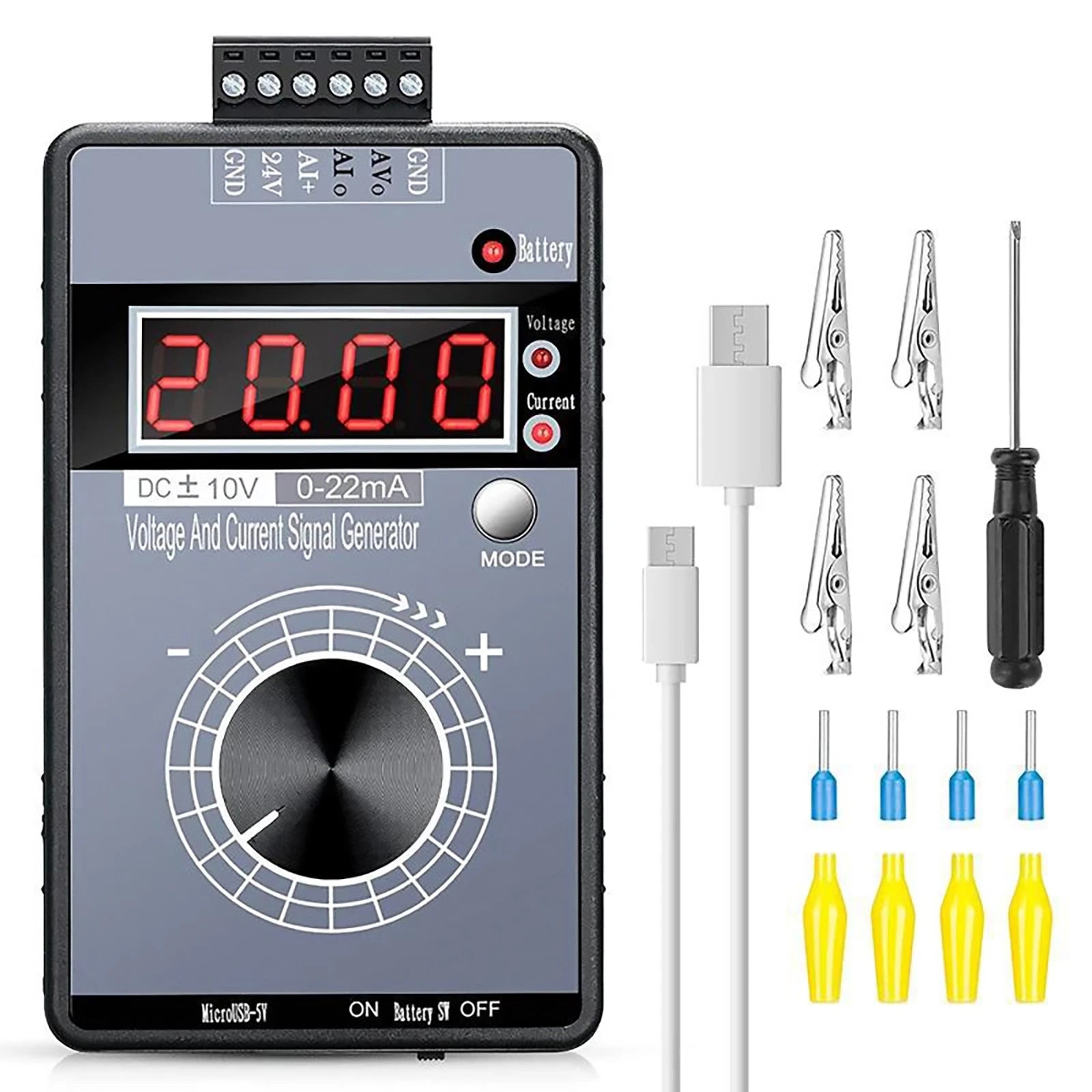 Digital 4-20ma 0-10V Voltage Signal Generator | Built Supply Co