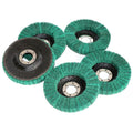 5PCS 4-1/2" Nylon Flap Disc 180 Grit by Unbranded