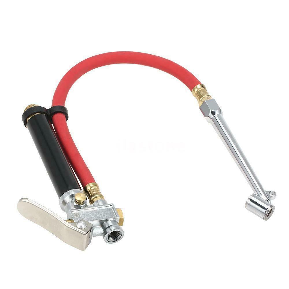 Tire Air Pressure Gauge Chuck 12" Hose