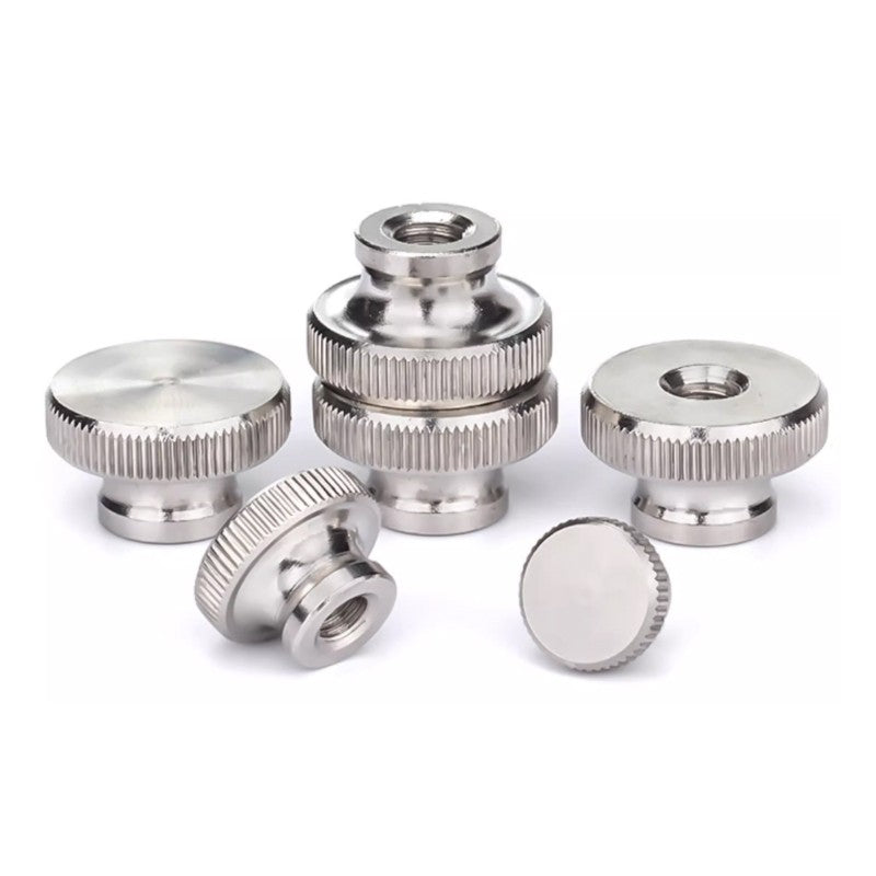 M2-M12 High-Profile Knurled Thumb Nuts