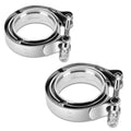 2.5" Od V-band Turbo Clamp & 2.5" Flange Set X2 | Built Supply Co