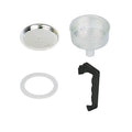 Easy Installation Replace Handle Gasket Seal Funnel Filter On Moka Pot
