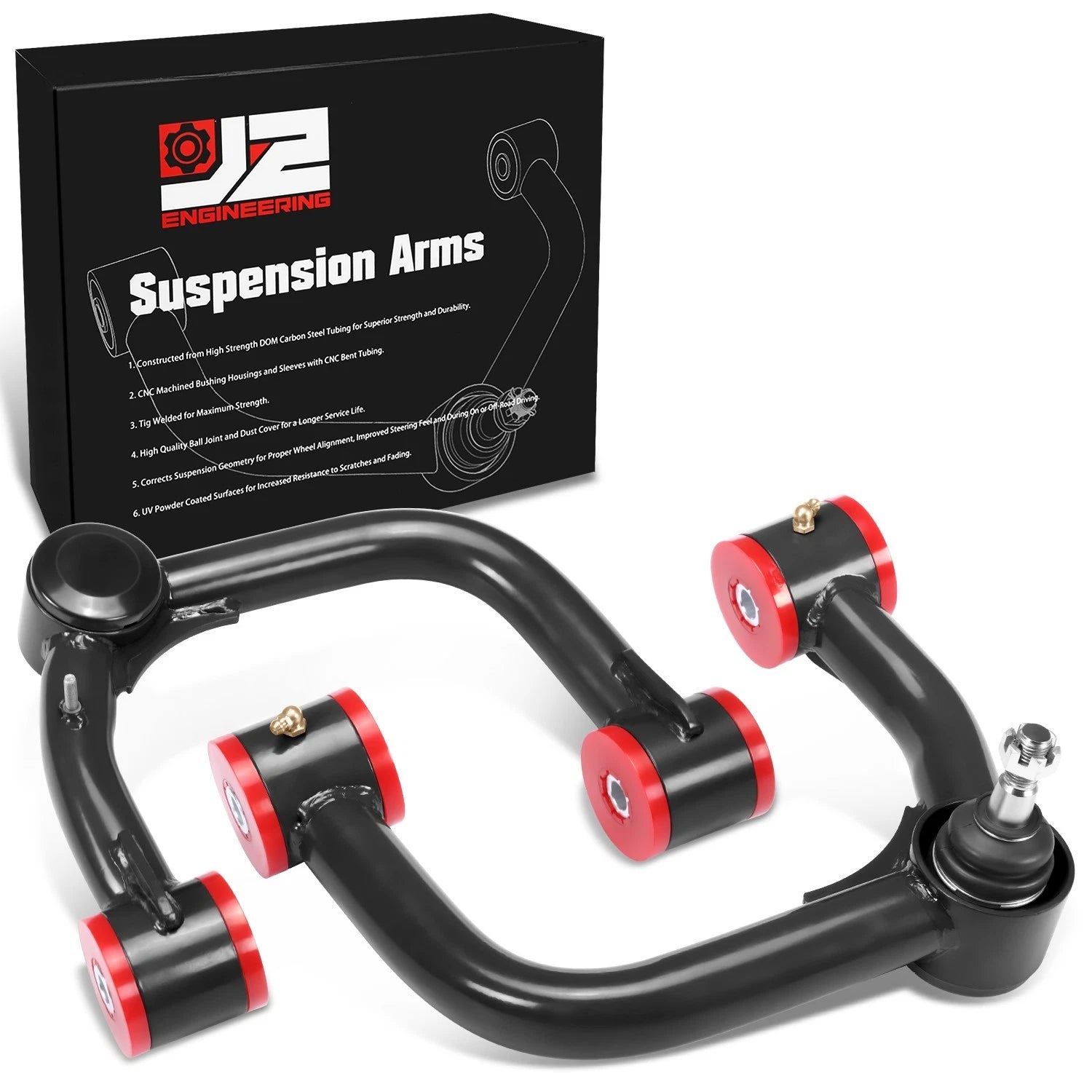 J2 For 03-23 Toyota 4runner Lexus Gx460 470 Black | Built Supply Co