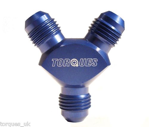 An-4 (4an An4) Billet Aluminium Y Block Adapter Fitting Billet
