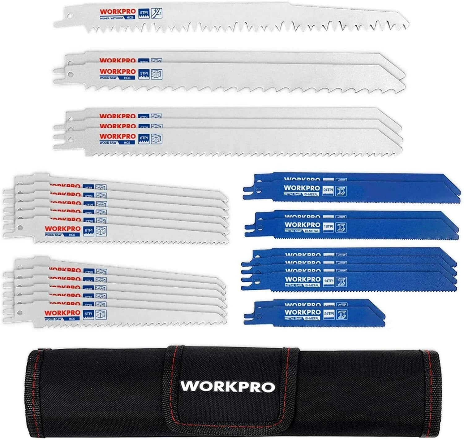 Workpro Reciprocating Saw Blade Set Pruner Saw | Built Supply Co