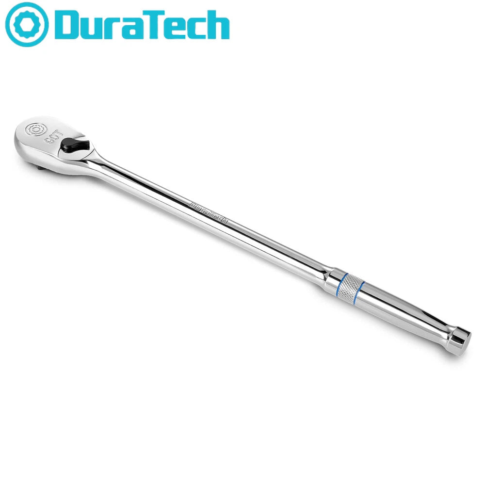 Duratech 1/2" Drive Ratchet Handle Ratchet Wrench 90-tooth 15" Extra