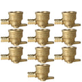 XFITTING 1/2" Pex B x 3/4" Female NPT Elbow 10 Pack