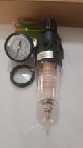 Filter Regulator, Compressed Air W/ Gauge, 1/4" Npt Ports