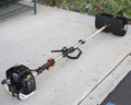 52cc Gas Power Hand Held Sweeper Broom Driveway Turf Artificial Grass