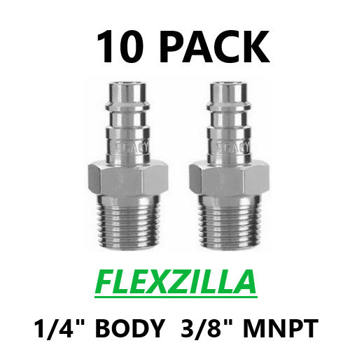 10 Flexzilla Pro High Flow Air Hose Plugs