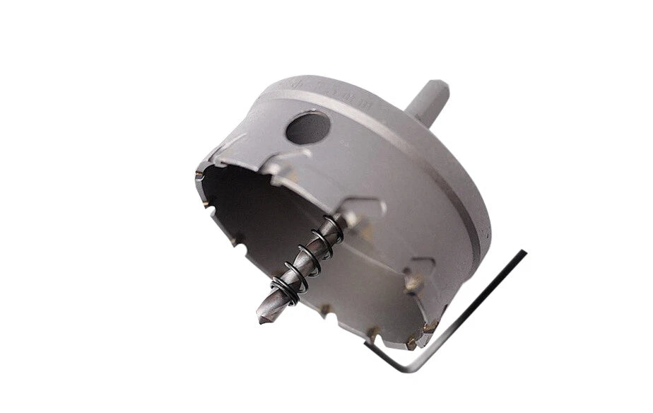 HSTR Tungsten Carbide Tipped Metal Hole Saw Cutter Option: Hole Dia/Cut Depth