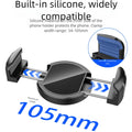For Magsafe Compatible Car Phone Holder Magnetic Mount With Silicone