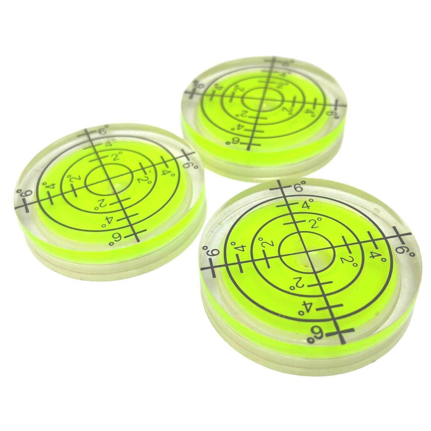 32mm Round Bullseye Precision Spirit Level by Unbranded
