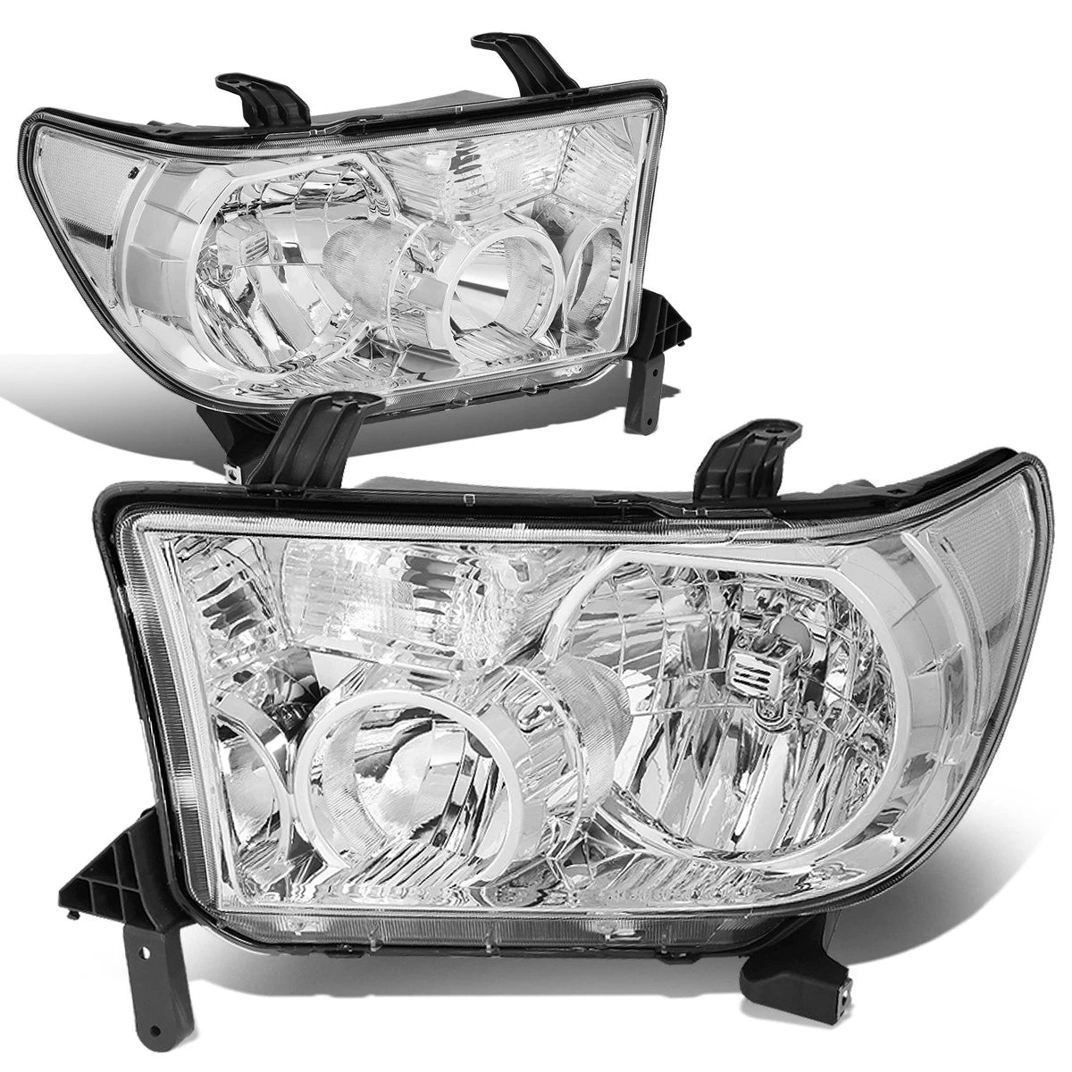 Fit 08-17 Toyota Sequoia Tundra Pair Chrome Housing | Built Supply Co