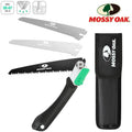 Mossy Oak 3 In 1 Folding Saw Pruning Hand Saw W/wood Metal Pvc Blade