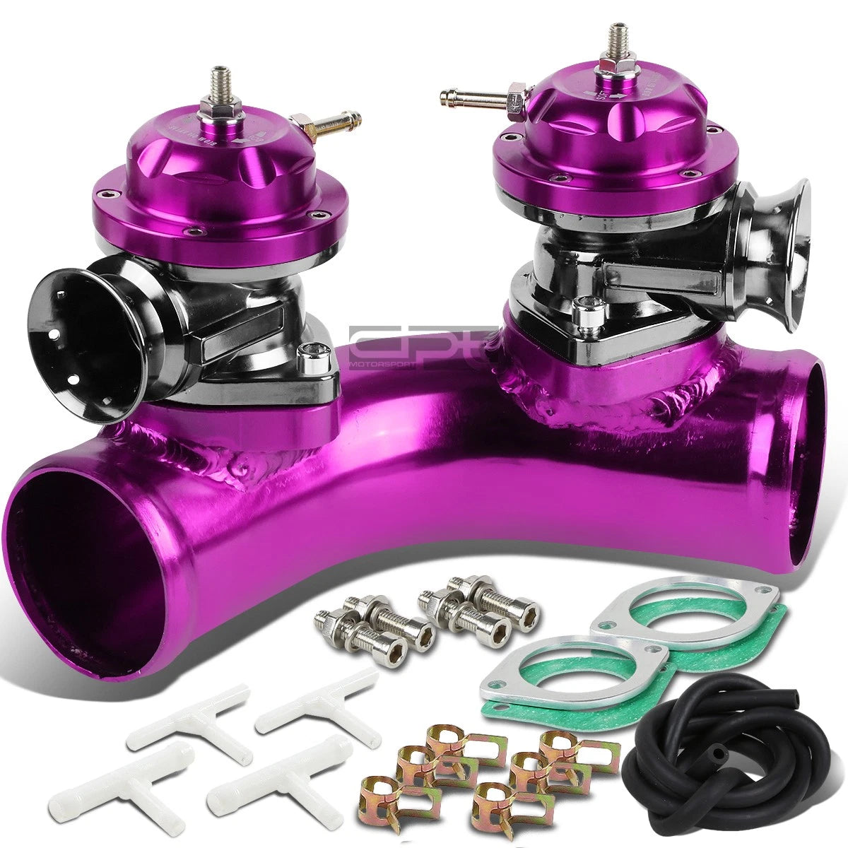 Grs/gs 2.5"70 Degree Twin Flange Pipe Adaptor+turbo Blow Off Bov