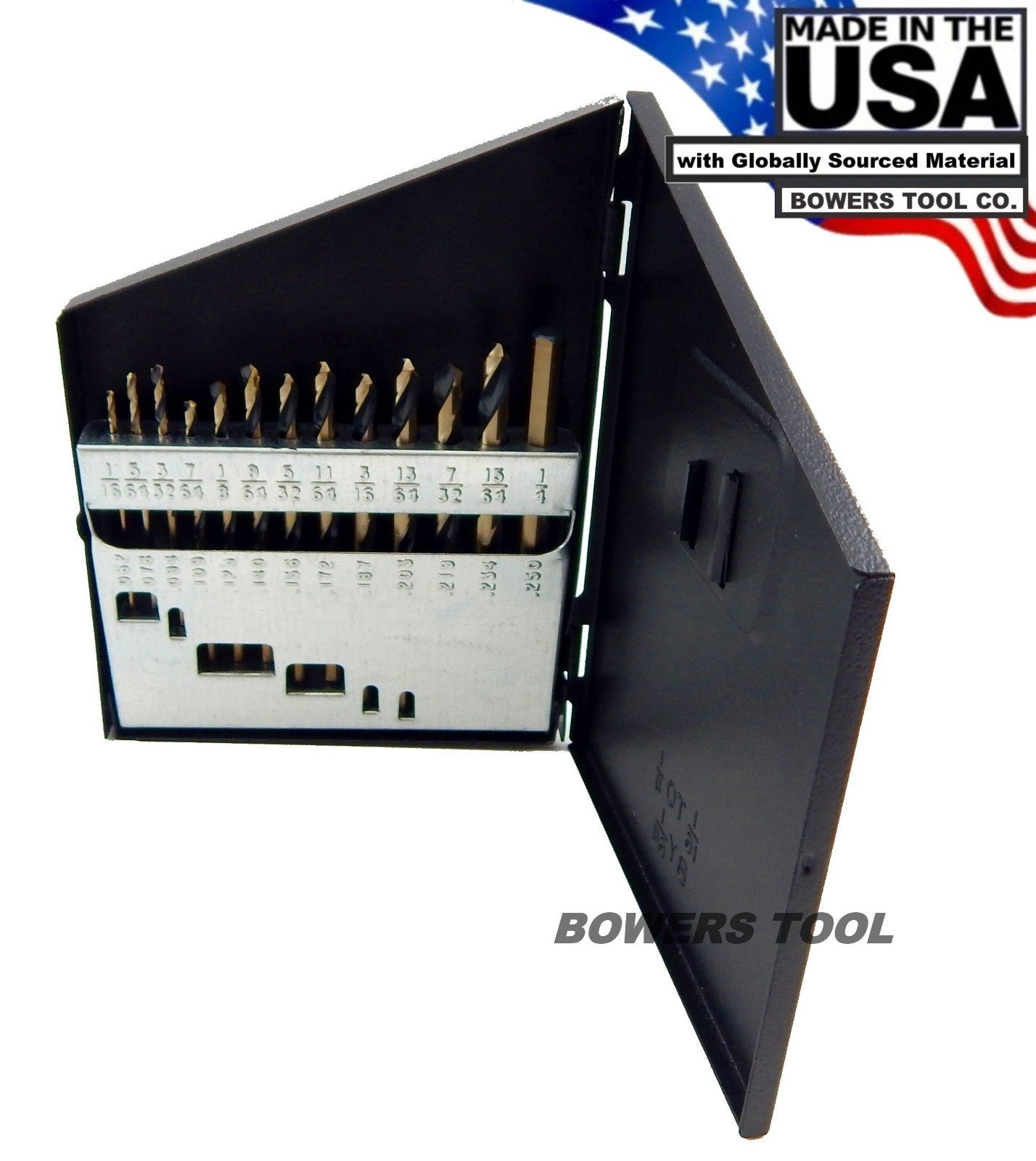 Norseman 13pc HI-Molybdenum Drill Bit Set