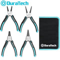 Duratech Snap Ring Pliers Set 7" Internal External Circlip Pliers