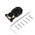 Brass Front Rear Axle Diff Cover Set For Axial Scx24 C10 90081 1/24