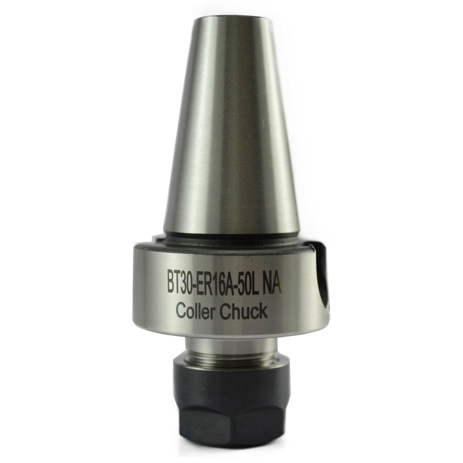 No V Flange BT30 ER16 2" Collet Chuck Tool Holder CNC Machine