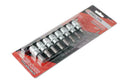 Selta Taiwan 3/8" Dr S2 Steel Hex Allen Socket Bits