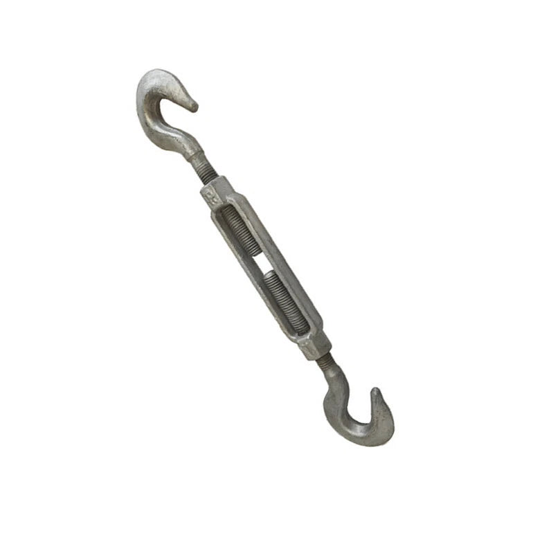 3/4" X 12" Turnbuckle Hook Hook 3000 Lbs Galvanized Drop Forged