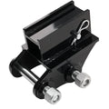 Black 2" Hitch Receiver For Mini Excavator | Built Supply Co