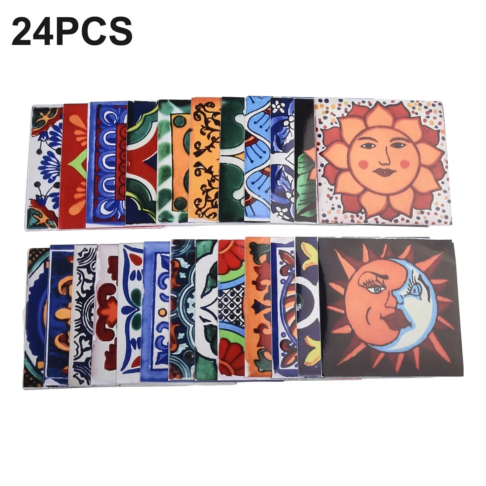 Moroccan Style For Tile Wall Stickers Kitchen Bathroom Self-adhesive