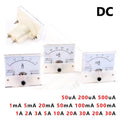 Ammeter 0-30A DC Analog Current Panel Meter