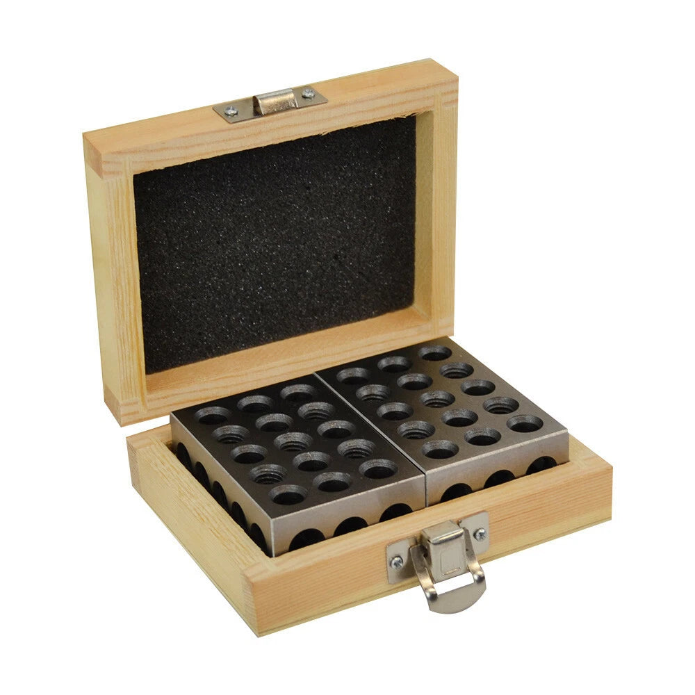 Milling Drilling Machining Precision Case 1 2 3 Metal Blocks 23 Holes