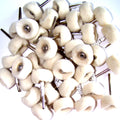 36pcs Soft Wool Polishing Wheels