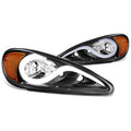 [Led Drl]fit 1999-2005 Pontiac Grand Am Black | Built Supply Co