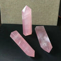 40-50mm Natural Rock Pink Rose Quartz Crystal Point Healing Mineral