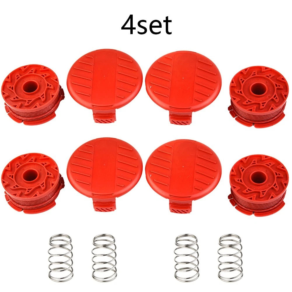 Spool Spool Cap Spring String Trimmer 2/4 Set Kit | Built Supply Co
