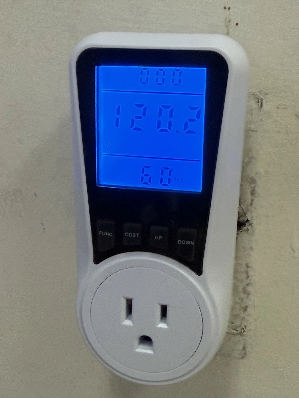 Digital Power Saving Energy Monitor Watt Amp Volt Kwh Meter