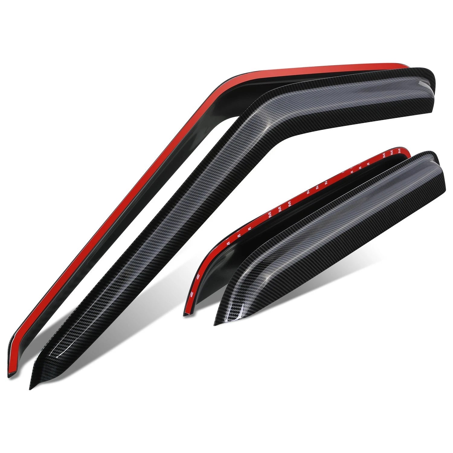 Fit 95-01 Blazer Jimmy Bravada 4dr Carbon Fiber Style Black Tape On