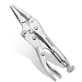 WORKPRO 4-1/2" Long Nose Locking Plier Chromium-Vanadium Steel Locking