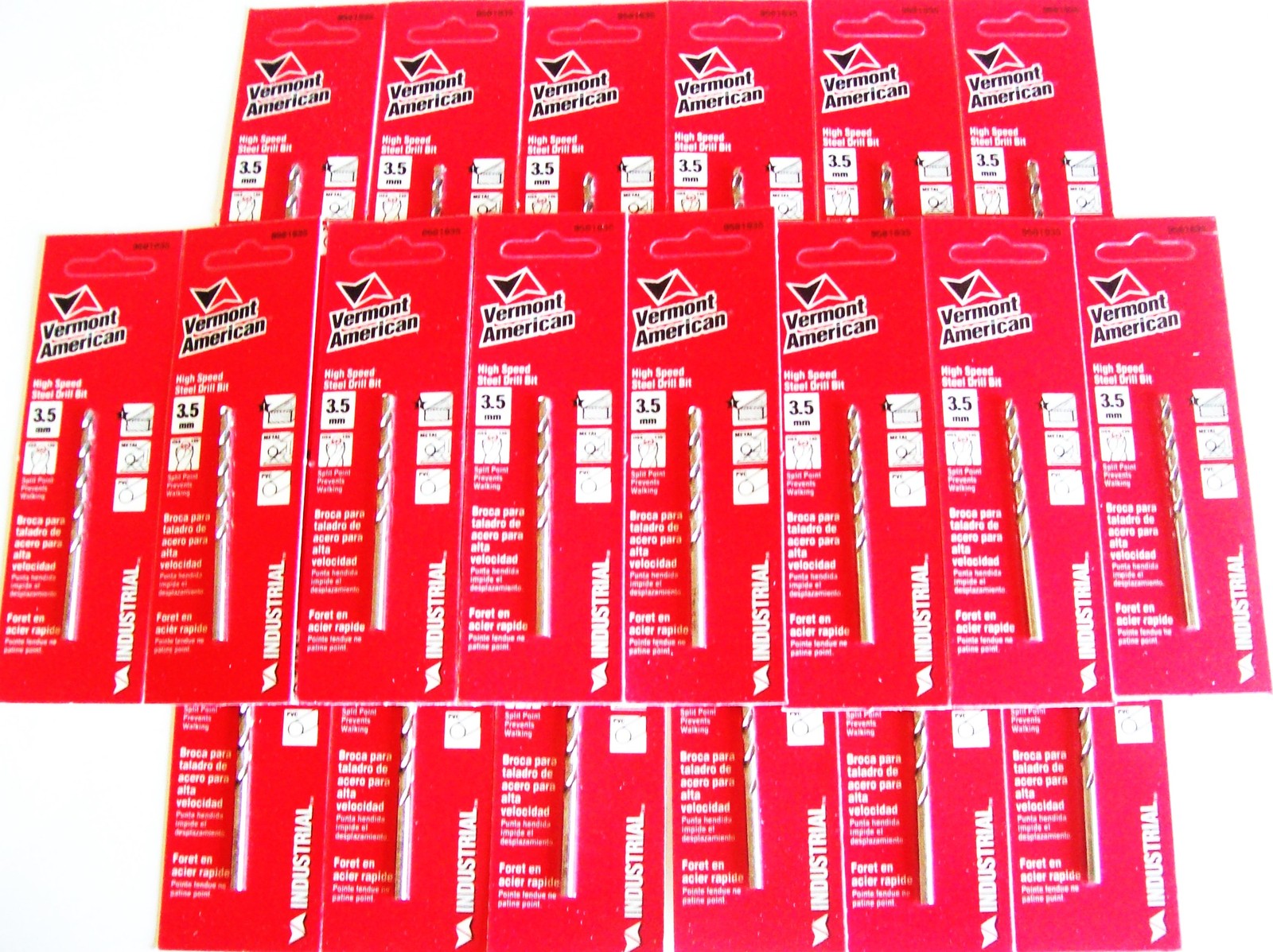 Vermont American 3.5mm High Speed Steel Metric Drill Bits by Vermont American