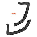 Black Fender Trim Pair for Toyota Tacoma 2016-2021 TO1291109 Left Right Side