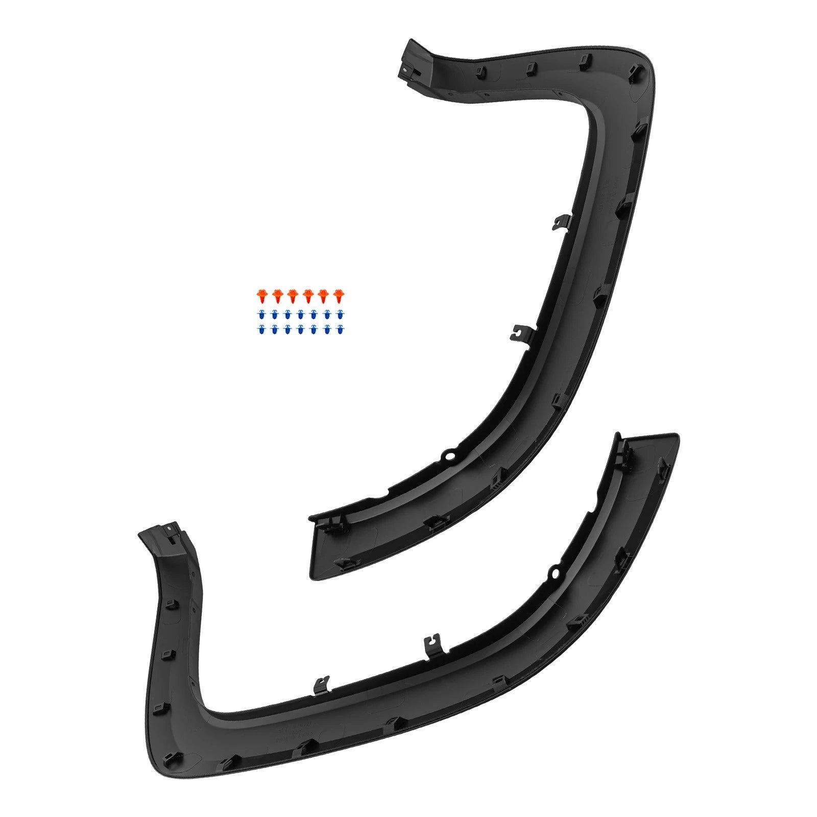 Black Fender Trim Pair for Toyota Tacoma 2016-2021 TO1291109 Left Right Side