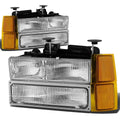 Fit 94-99 Chevy C10 C/k Pickup Truck Oe Clear Lens | Built Supply Co