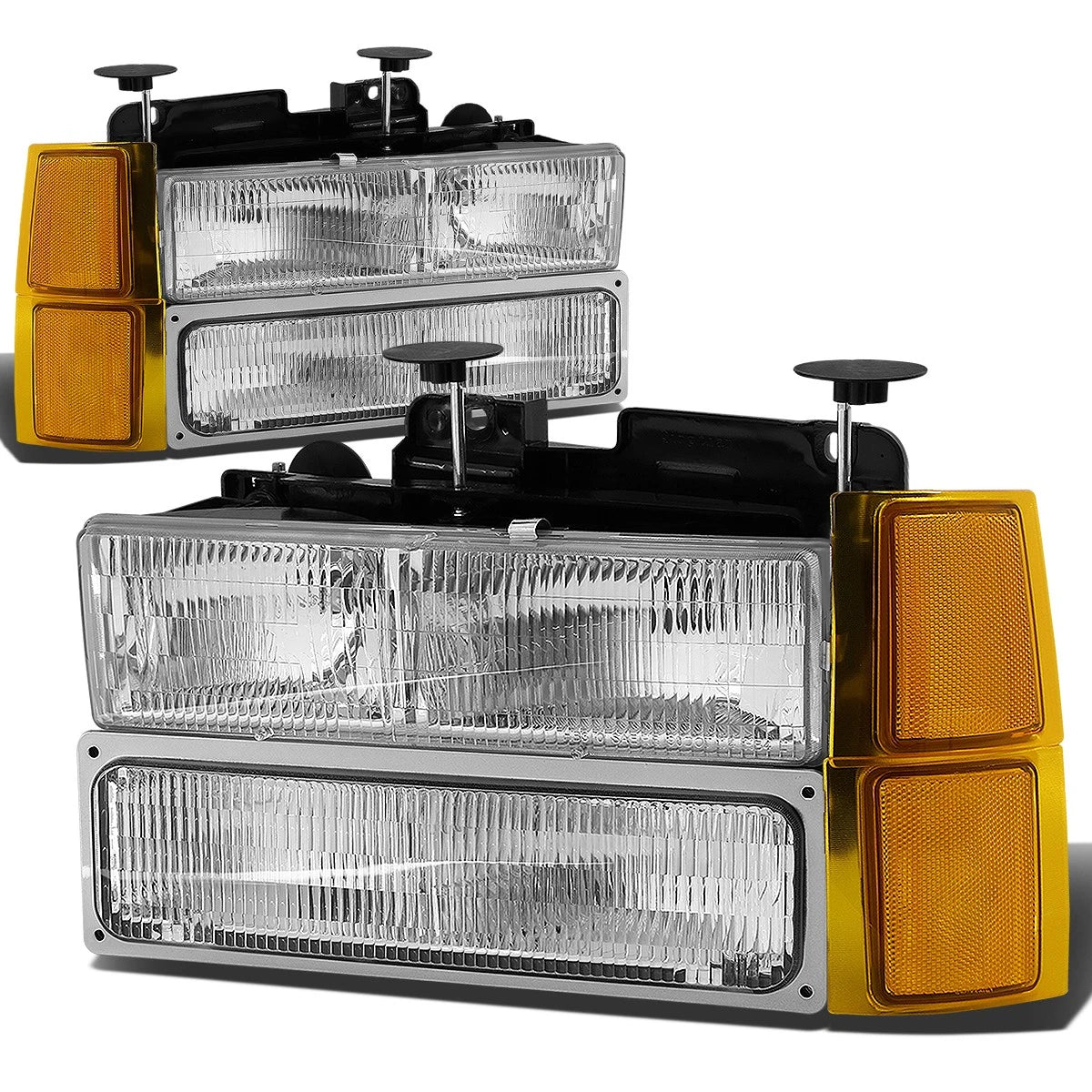Fit 94-99 Chevy C10 C/k Pickup Truck Oe Clear Lens | Built Supply Co