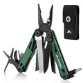 Flissa 15-in-1 Multitool Edc Multi Tool Pocket Knife With Sheath