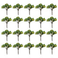 Diy Model Trees 4cm Height Orange Fruit Tree Model Outdoor Landscape