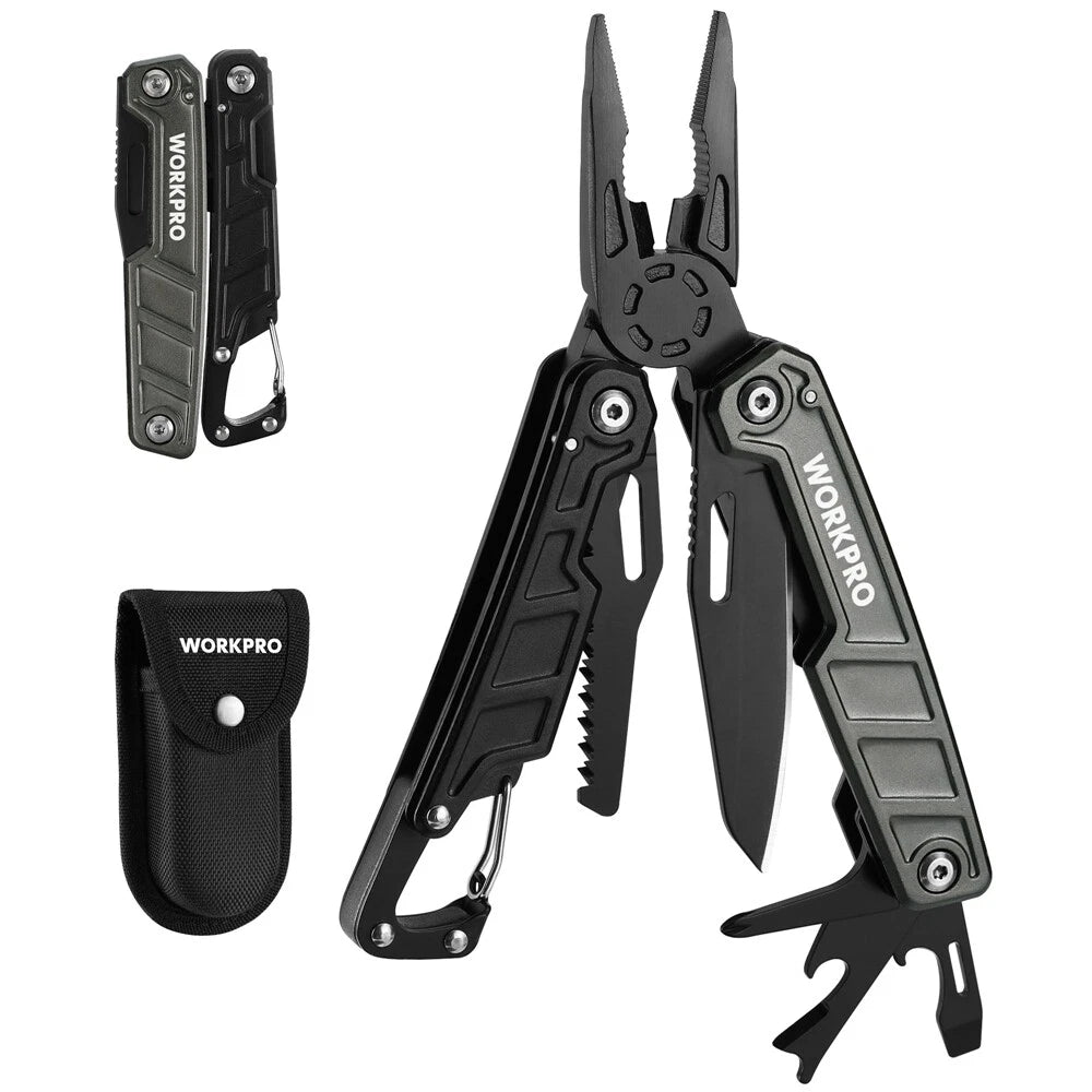 Multitool 11-in1 Multi Tool Pocket Knife Screwdriver Plier Saw Blade